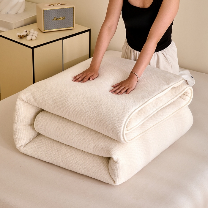 91家纺网 家纺一手货源 找家纺 （总）猎鹿人家纺 2025新款鱼鳞网新疆棉花被芯被子冬被春秋被学生宿舍加厚被褥子四季通用