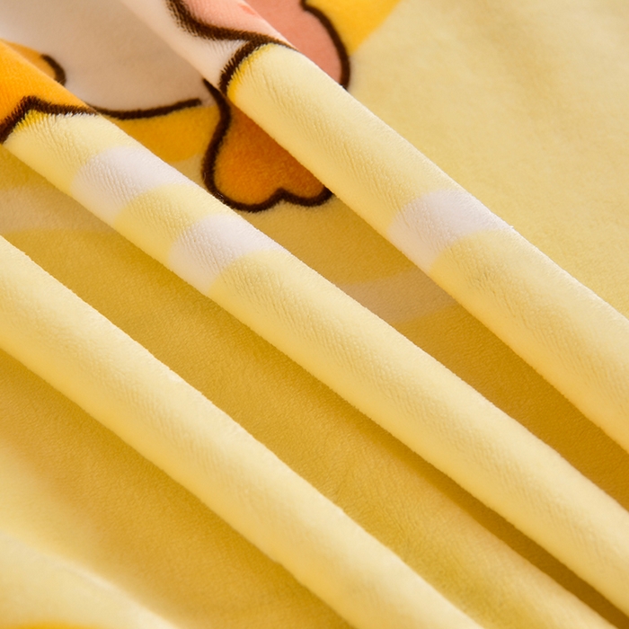 91家纺网 家纺一手货源 找家纺 馨梦缘2025新款爆款高克重印花牛奶绒法莱绒学生三件套 迷你鸭