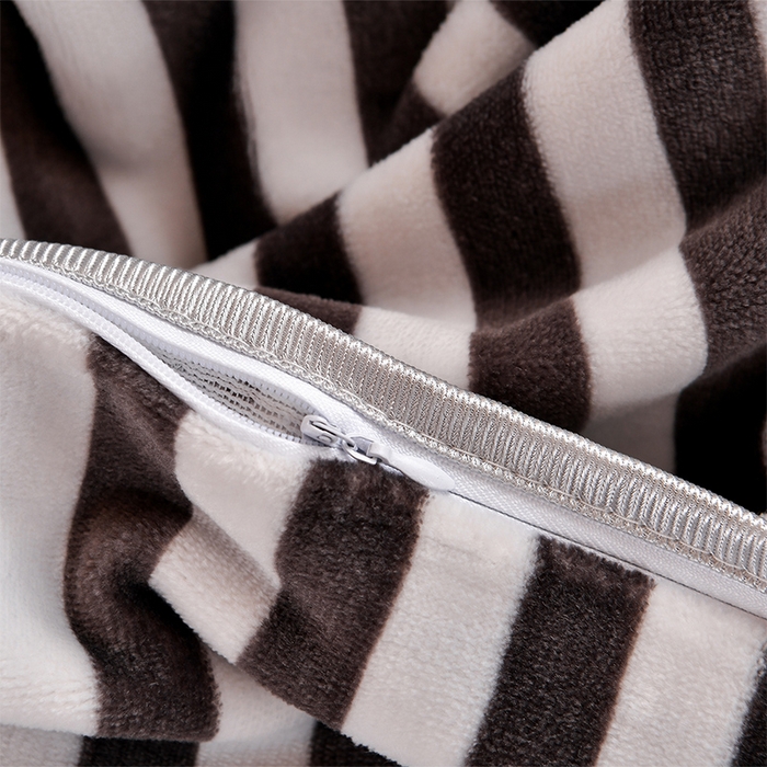 91家纺网 家纺一手货源 找家纺 馨梦缘2025新款爆款高克重印花牛奶绒法莱绒学生三件套 简单爱