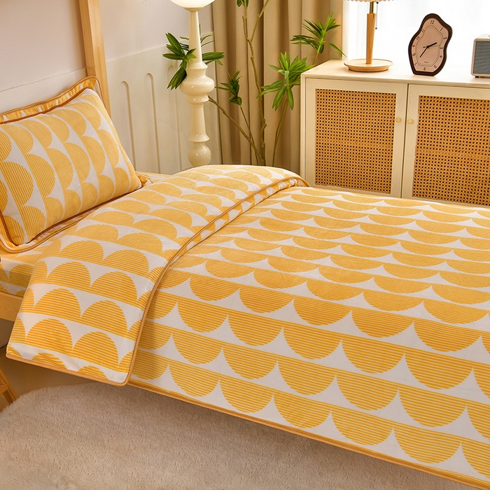 91家纺网 家纺一手货源 找家纺 馨梦缘2025新款爆款高克重印花牛奶绒法莱绒学生三件套 幸福