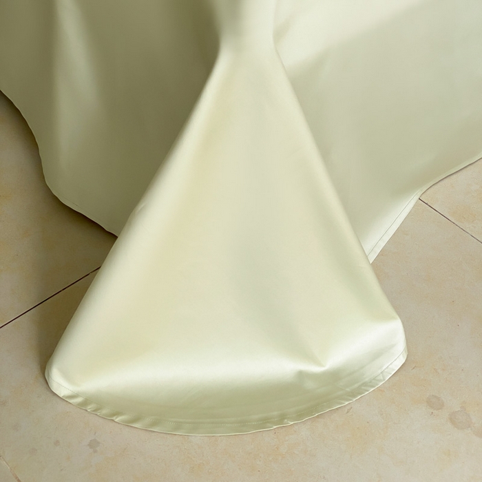 91家纺网 家纺一手货源 找家纺 云栖家居 2025全棉纯棉长绒棉纯棉A类50支数码印花系列四件套-春园 花海-绿