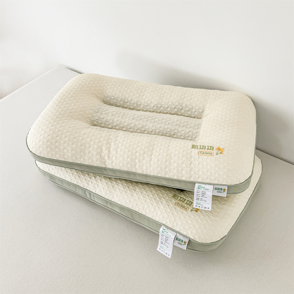 91家纺网 家纺一手货源 找家纺 （总）麦肯锡 2025新款芯决决决明子护颈枕