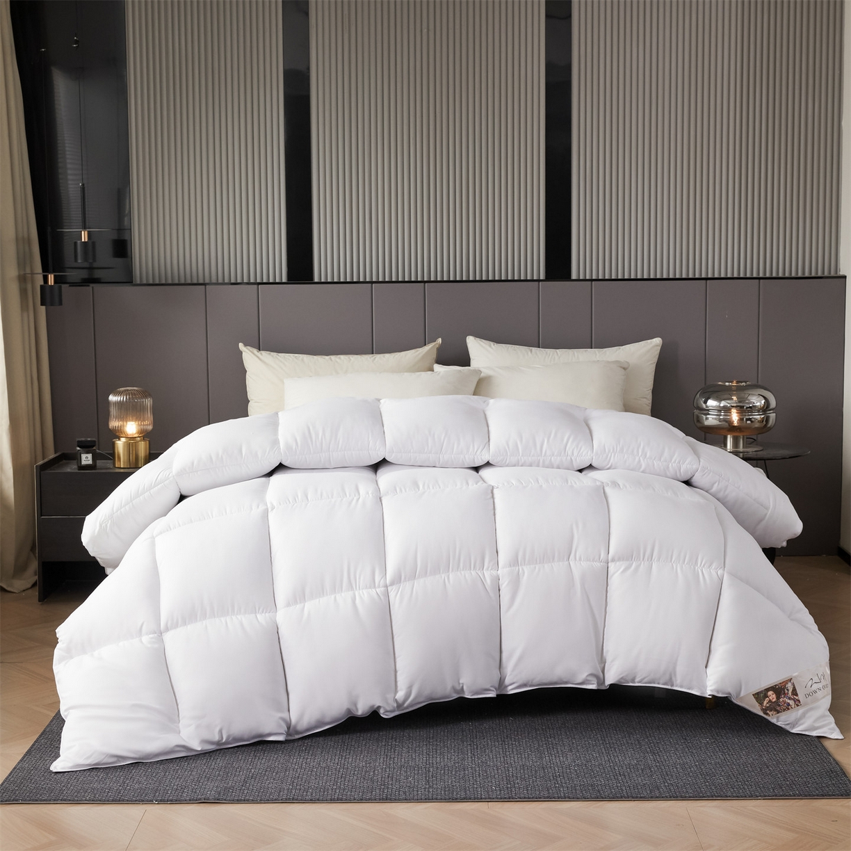 91家纺网 家纺一手货源 找家纺 （总）2025新款羽丝被冬被子被芯大豆被春秋子母被夏被学生单人直播热款