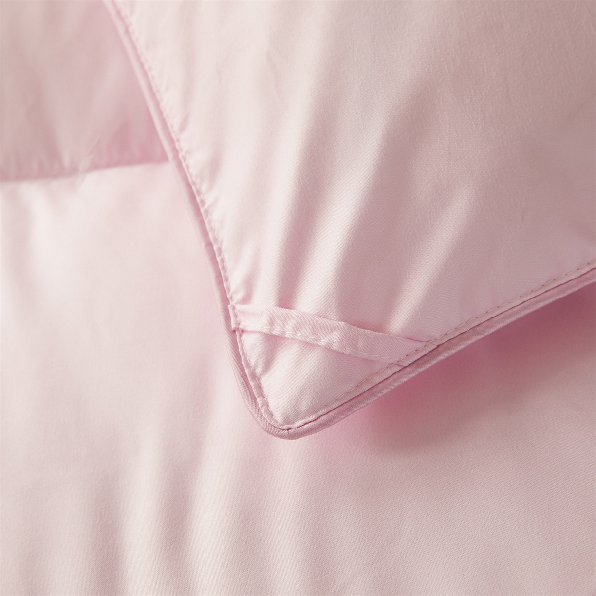 91家纺网 家纺一手货源 找家纺 2025新款羽丝被冬被子被芯大豆被春秋子母被夏被学生单人直播热款 粉色