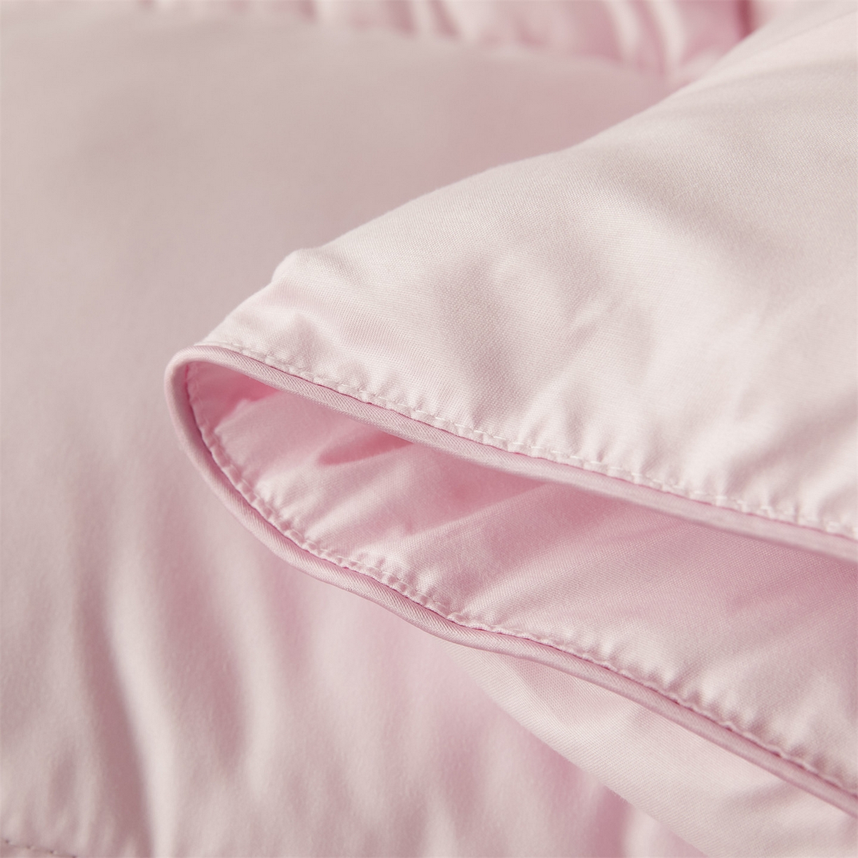 91家纺网 家纺一手货源 找家纺 2025新款羽丝被冬被子被芯大豆被春秋子母被夏被学生单人直播热款 粉色