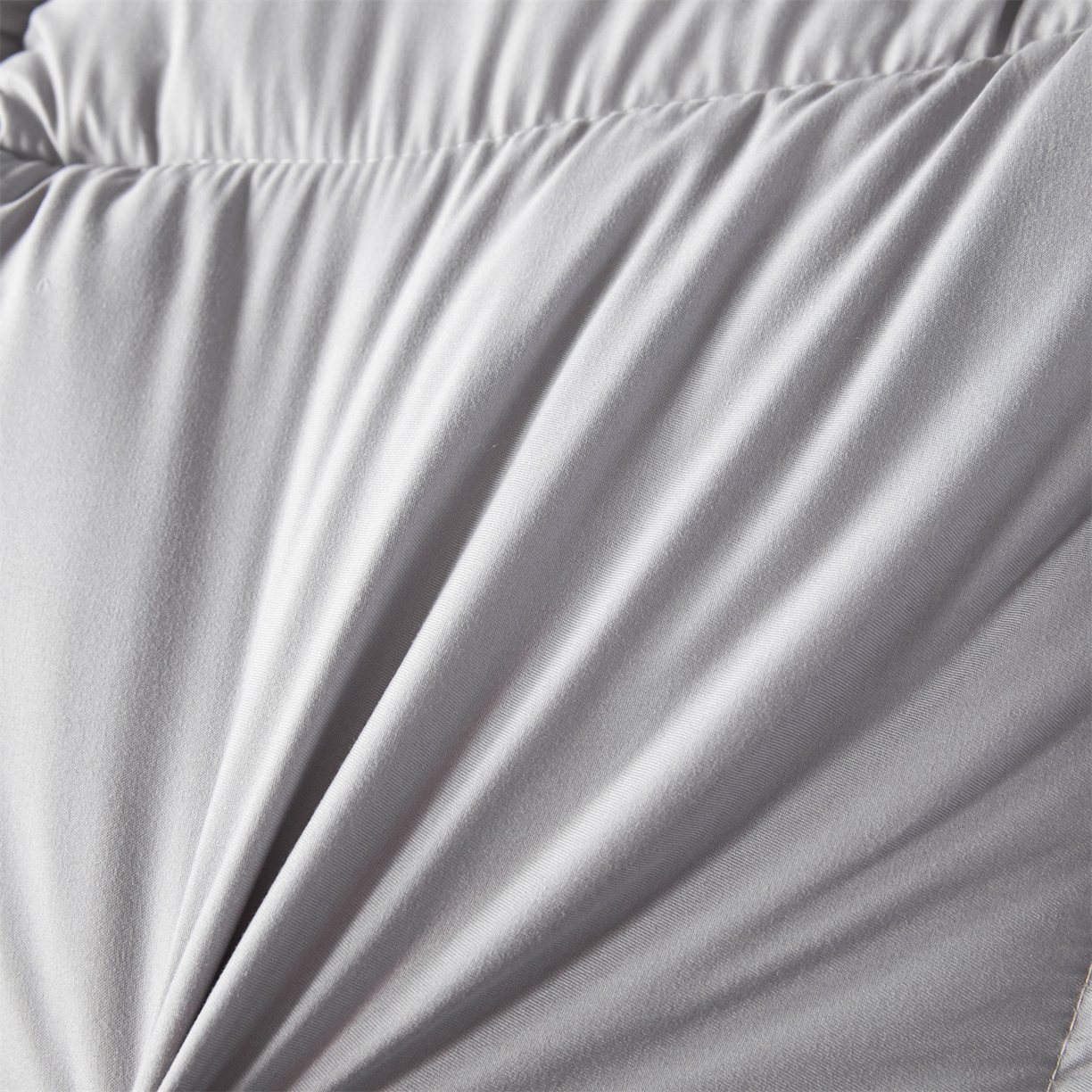 91家纺网 家纺一手货源 找家纺 2025新款羽丝被冬被子被芯大豆被春秋子母被夏被学生单人直播热款 灰米