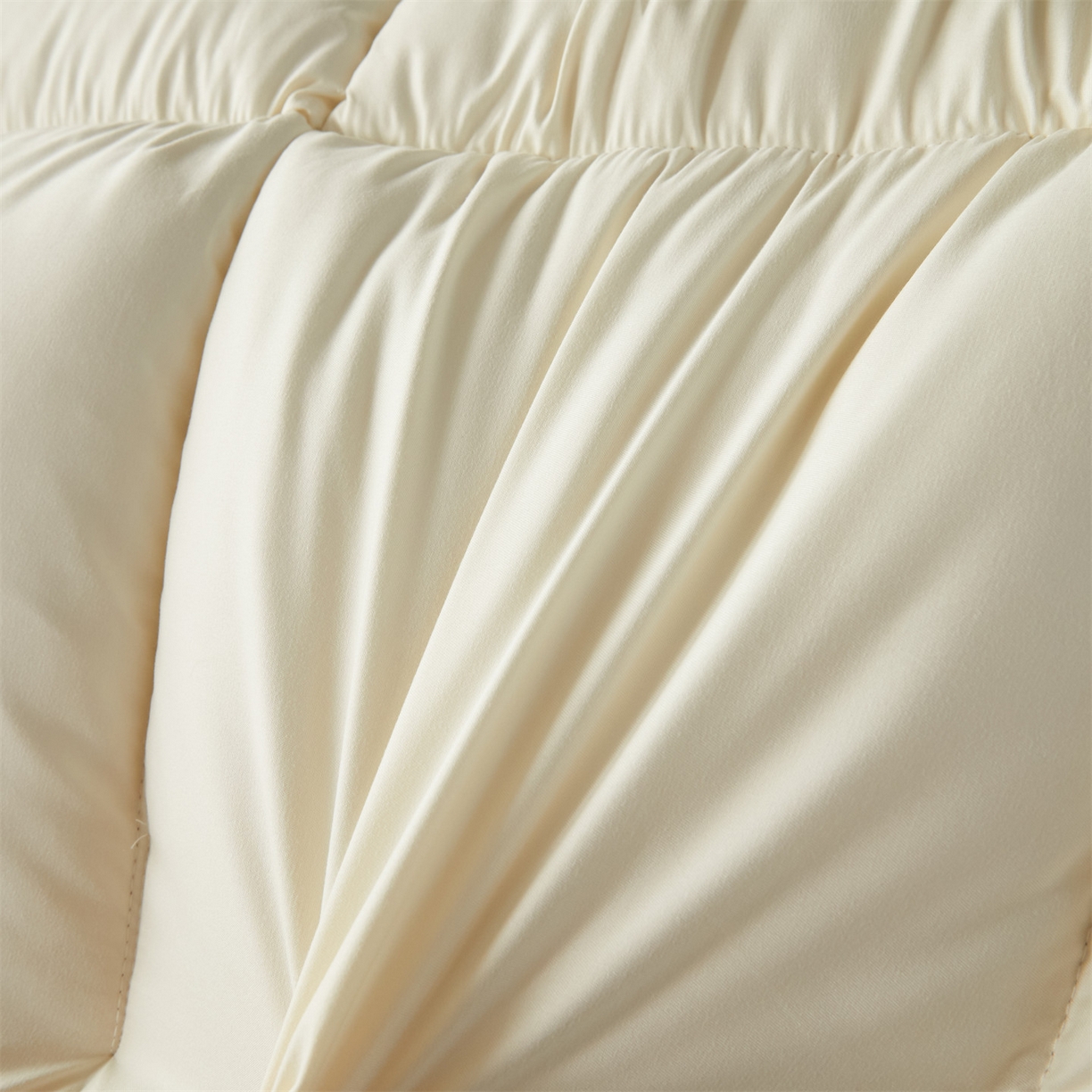 91家纺网 家纺一手货源 找家纺 2025新款羽丝被冬被子被芯大豆被春秋子母被夏被学生单人直播热款 米黄