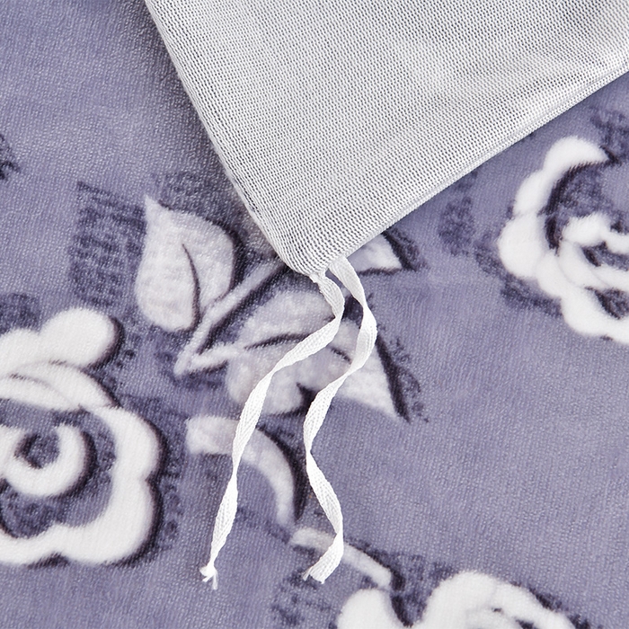 91家纺网 家纺一手货源 找家纺 新8.5-9.5斤法莱绒四件套珊瑚牛奶金貂绒四件套床裙 繁花