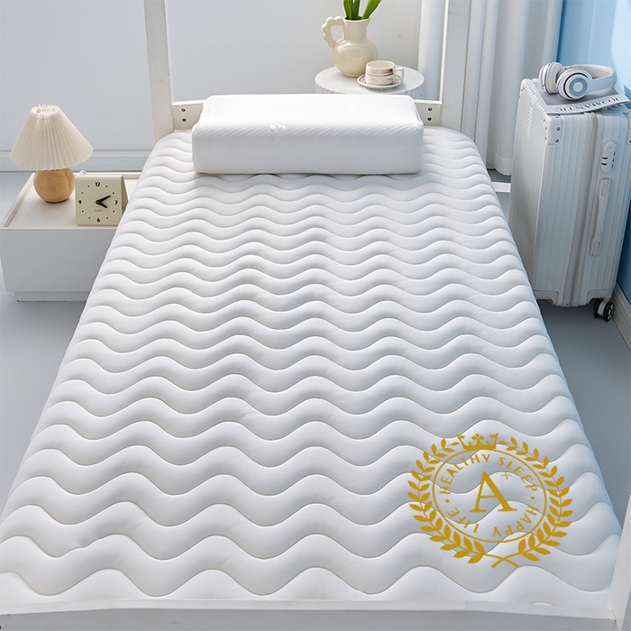 91家纺网 家纺一手货源 找家纺 （总）缦吉 2025款学生乳胶抗压棉波浪床垫