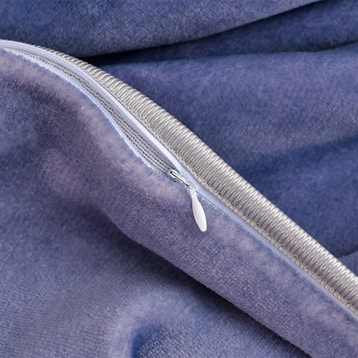 91家纺网 家纺一手货源 找家纺 新8.5-9.5斤法莱绒四件套珊瑚牛奶金貂绒四件套床裙 青山行舟