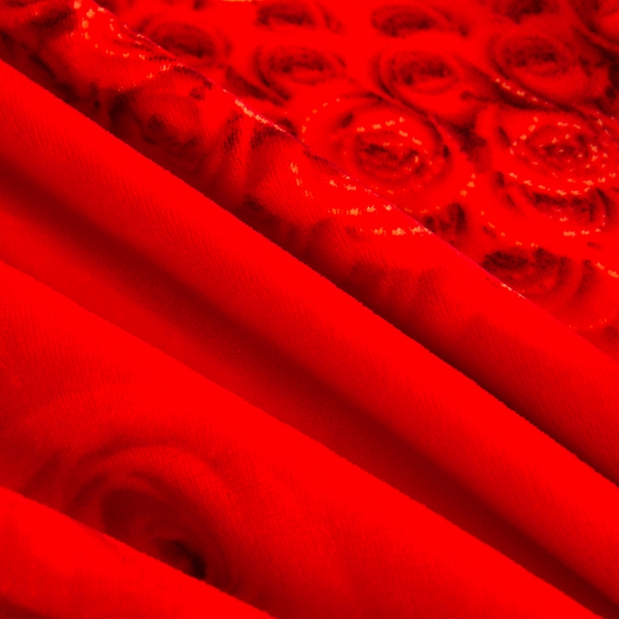 91家纺网 家纺一手货源 找家纺 新8.5-9.5斤法莱绒四件套珊瑚牛奶金貂绒四件套床裙 喜结良缘