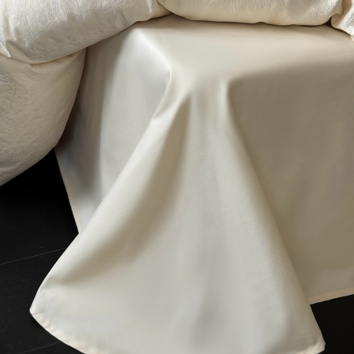 91家纺网 家纺一手货源 找家纺 （总）鹿班家居 2025年新款秋冬云感超柔厚织提花浮雕系列四件套-米亚迪斯（标准会员-20元）