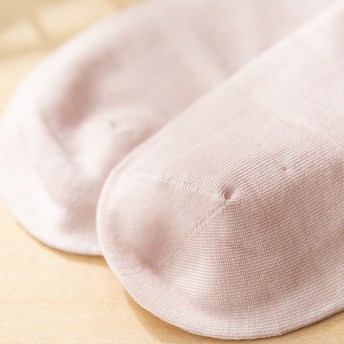 91家纺网 家纺一手货源 找家纺 蚕云阁蚕丝家居 2025新款真丝袜子 粉色 均码