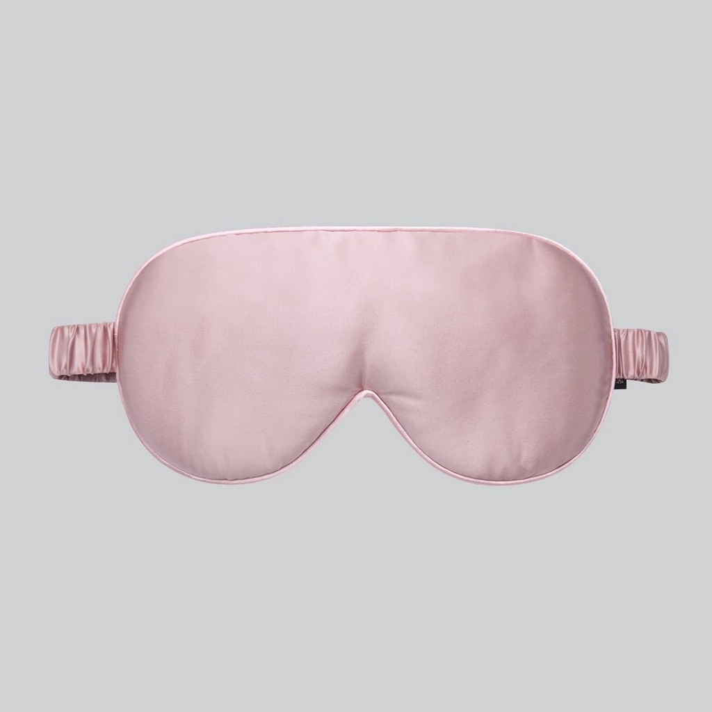 蚕云阁蚕丝家居 2025新款真丝眼罩 粉色 一个