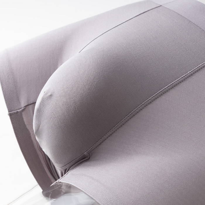 91家纺网 家纺一手货源 找家纺 蚕云阁蚕丝家居 2025新款男士真丝无痕内裤 深灰