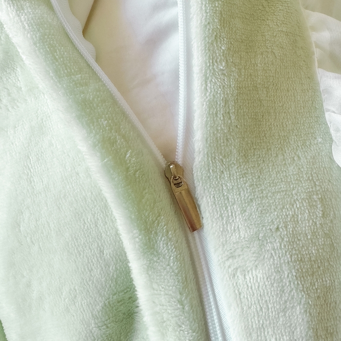 91家纺网 家纺一手货源 找家纺 锦格家纺 2025新款牛奶绒刺绣四件套-瑟兰蝶 瑟兰蝶-水绿