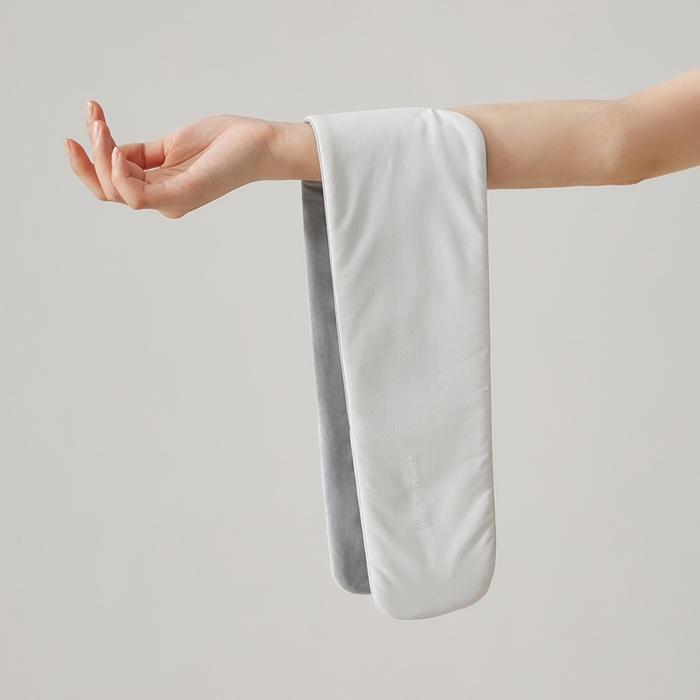 91家纺网 家纺一手货源 找家纺 境月枕芯坊 2025新款草本深睡眼罩 本草深睡眼罩-高级灰 72x12cm/只