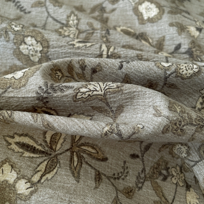 91家纺网 家纺一手货源 找家纺 一比一家纺 2026秋冬新款高克重棉麻原麻复古诧季风原麻四件套-简单款 梅花颂