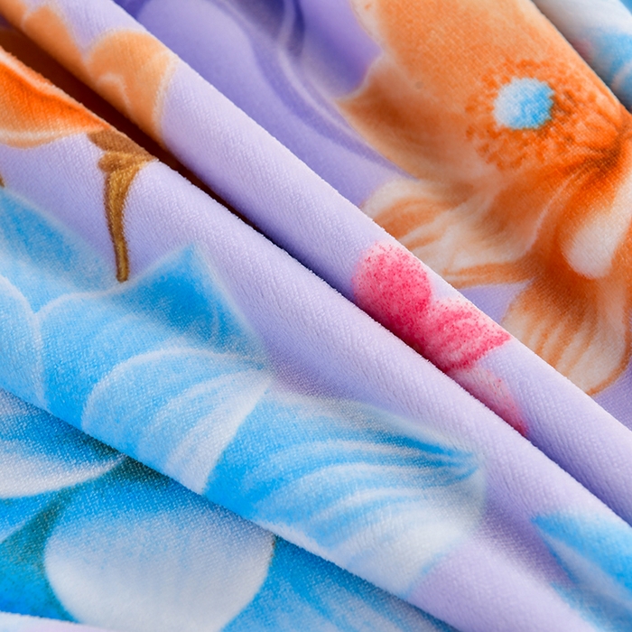 91家纺网 家纺一手货源 找家纺 馨梦缘 2025直播爆款8.5斤牛奶绒四件套加厚保暖床裙金貂绒 陌上花开