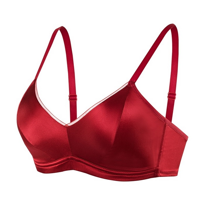 91家纺网 家纺一手货源 找家纺 （总）蚕云阁蚕丝家居 2025新款中国红真丝内衣套装 桑蚕丝内衣