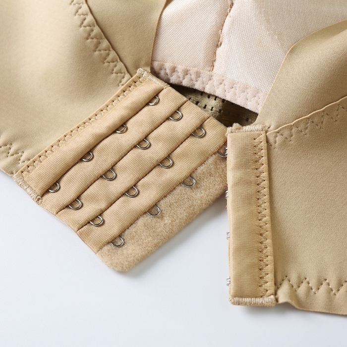 91家纺网 家纺一手货源 找家纺 蚕云阁蚕丝家居 2025新款蕾丝聚拢文胸 肤色