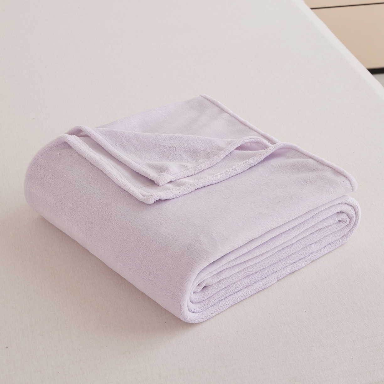 曼町家居 2025新款高克重牛奶绒床单单床单床单单件 梦幻紫