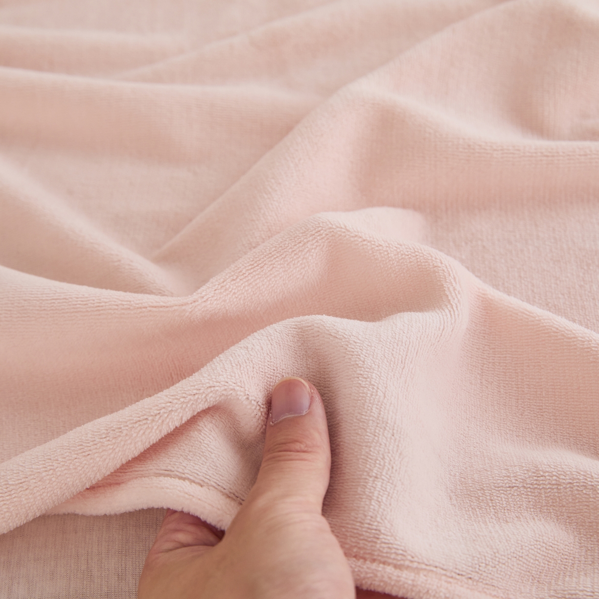 91家纺网 家纺一手货源 找家纺 曼町家居 2025新款高克重牛奶绒床单单床单床单单件 蜜桃粉