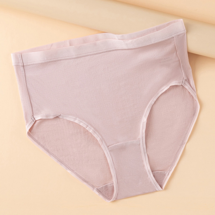 91家纺网 家纺一手货源 找家纺 蚕云阁蚕丝家居 2025新款纯真丝内裤 豆沙