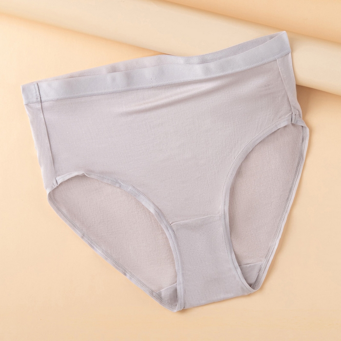 蚕云阁蚕丝家居 2025新款纯真丝内裤 灰色