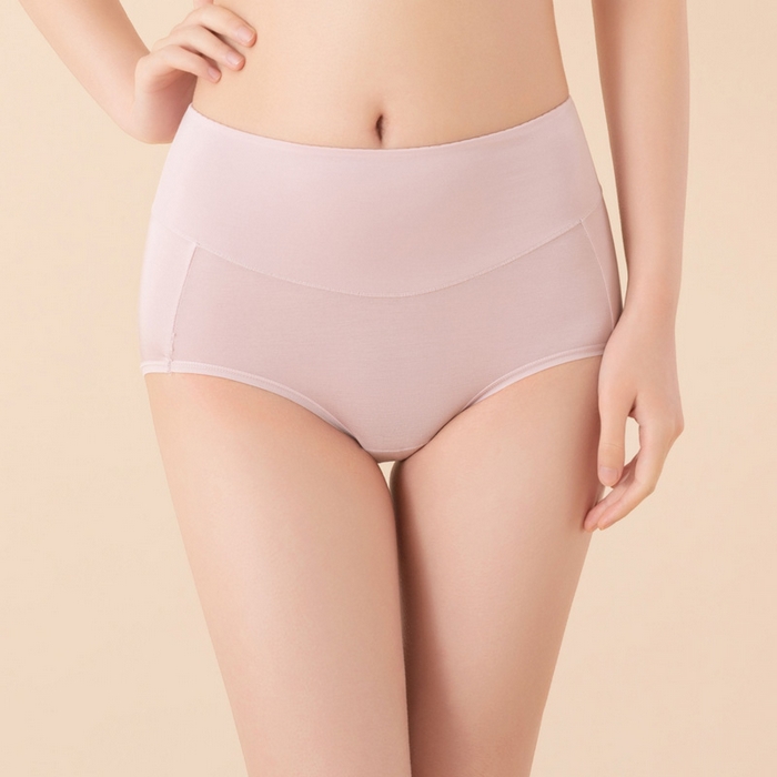 91家纺网 家纺一手货源 找家纺 蚕云阁蚕丝家居 2025新款女士高腰内裤 豆沙色