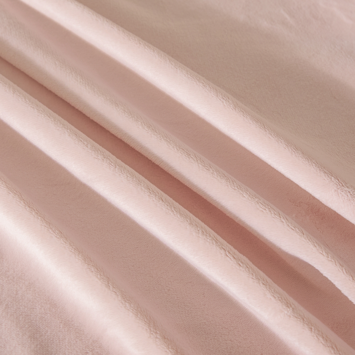 91家纺网 家纺一手货源 找家纺 酱子 2025新款牛奶绒简约纯色床笠 桃粉-cl