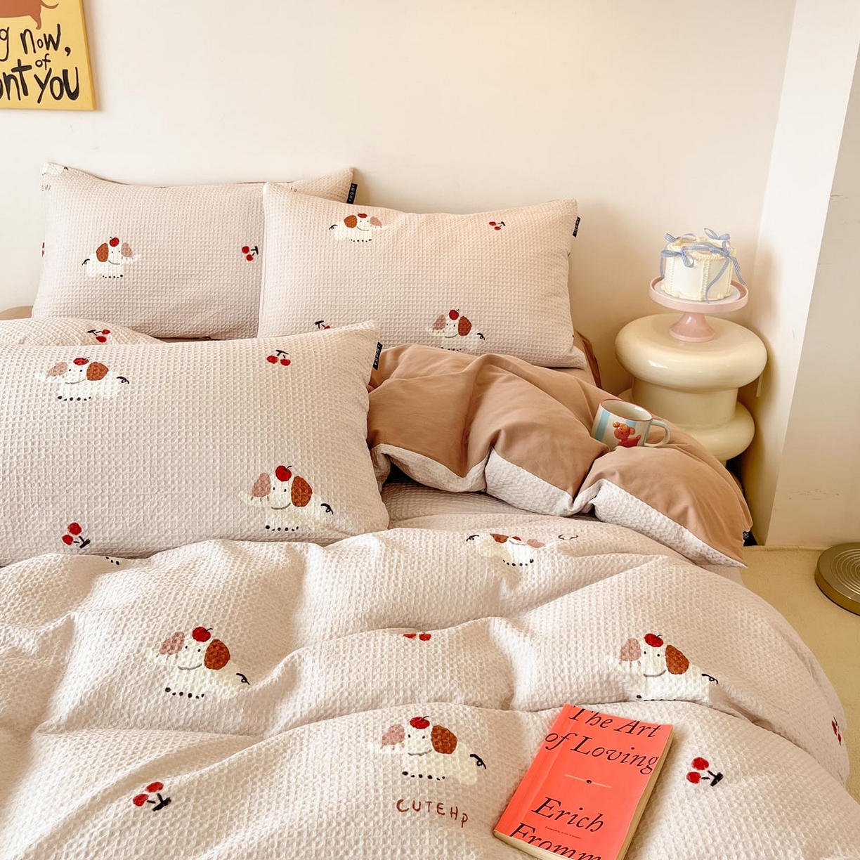 91家纺网 家纺一手货源 找家纺 （总）涵宸家纺 2025新款全棉提花四件套-暮云栖