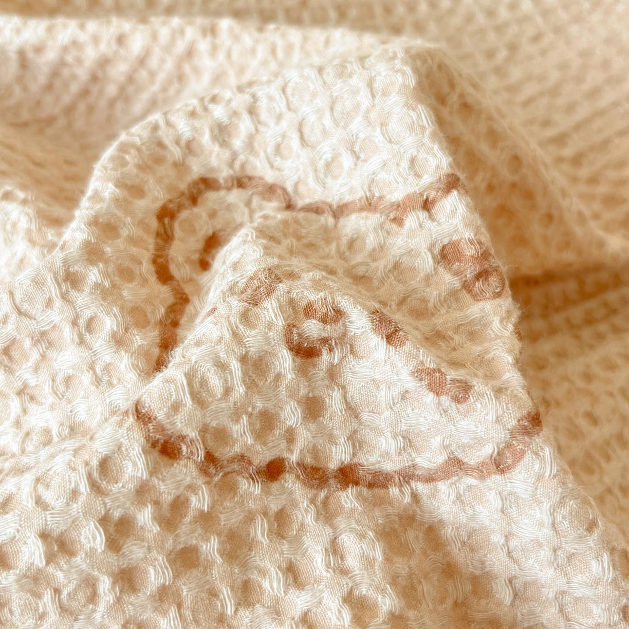 91家纺网 家纺一手货源 找家纺 涵宸家纺 2025新款全棉提花四件套-暮云栖 萌动时光-咖