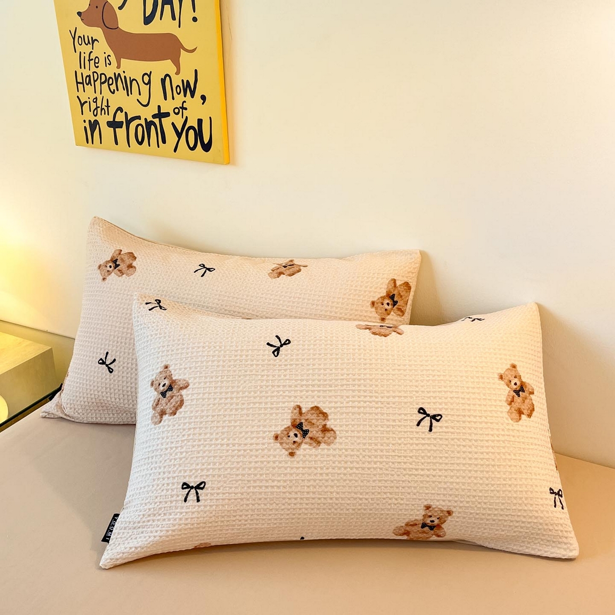 91家纺网 家纺一手货源 找家纺 涵宸家纺 2025新款全棉提花四件套-暮云栖 莫妮卡-米