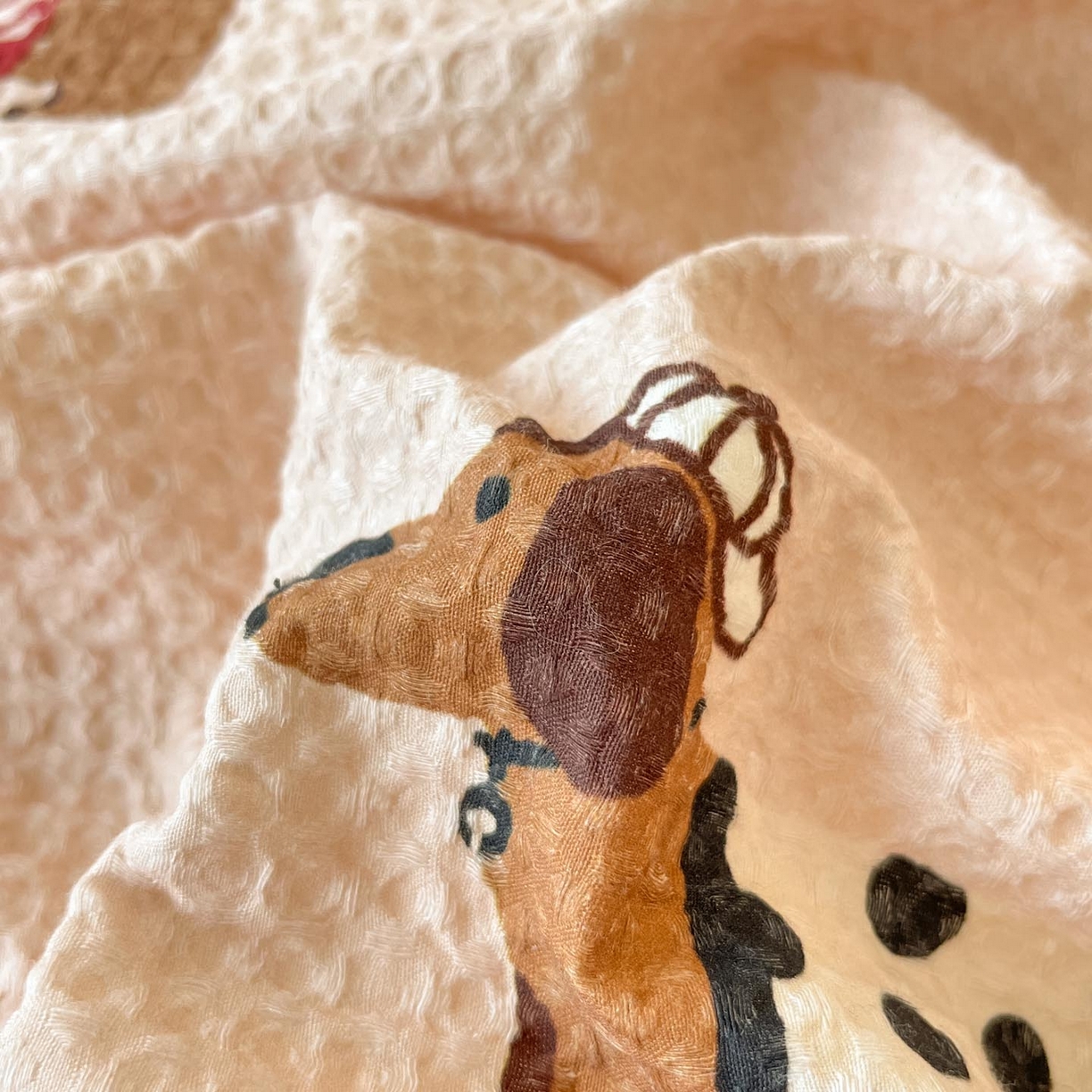 91家纺网 家纺一手货源 找家纺 涵宸家纺 2025新款全棉提花四件套-暮云栖 瑞乐-棕