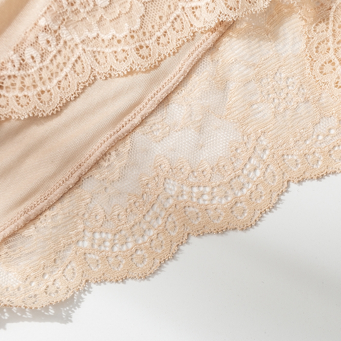 91家纺网 家纺一手货源 找家纺 蚕云阁蚕丝家居 2025新款蕾丝内裤 肤色