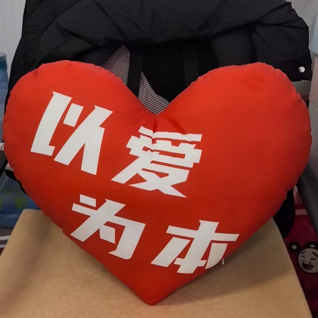 91家纺网 家纺一手货源 找家纺 （总）新奇异 2025新款异形心形抱枕靠垫靠枕diy来图来样定制