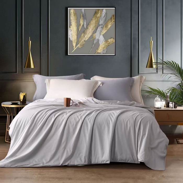 91家纺网 家纺一手货源 找家纺 蚕云阁蚕丝家居 2025新款蚕丝被夏被空调被礼品被跑量蚕丝被正品保障 灰