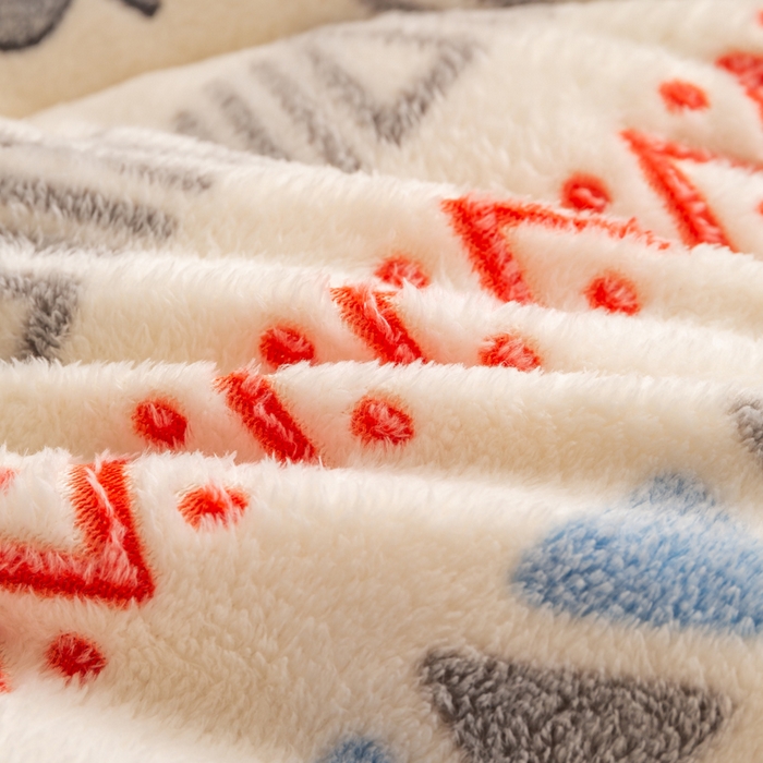 91家纺网 家纺一手货源 找家纺 米乐被业 2025新款雪花绒冬被法莱绒被子被芯波西米亚