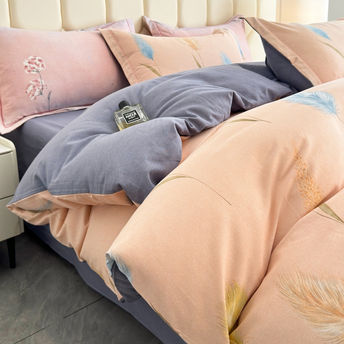 91家纺网 家纺一手货源 找家纺 （总）U品汇 【A类母婴级】加厚全棉纯棉磨毛数码印花四件套生态磨毛100%棉（不是全棉不要钱）