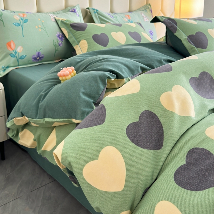 91家纺网 家纺一手货源 找家纺 （总）U品汇 【A类母婴级】加厚全棉纯棉磨毛数码印花四件套生态磨毛100%棉（不是全棉不要钱）