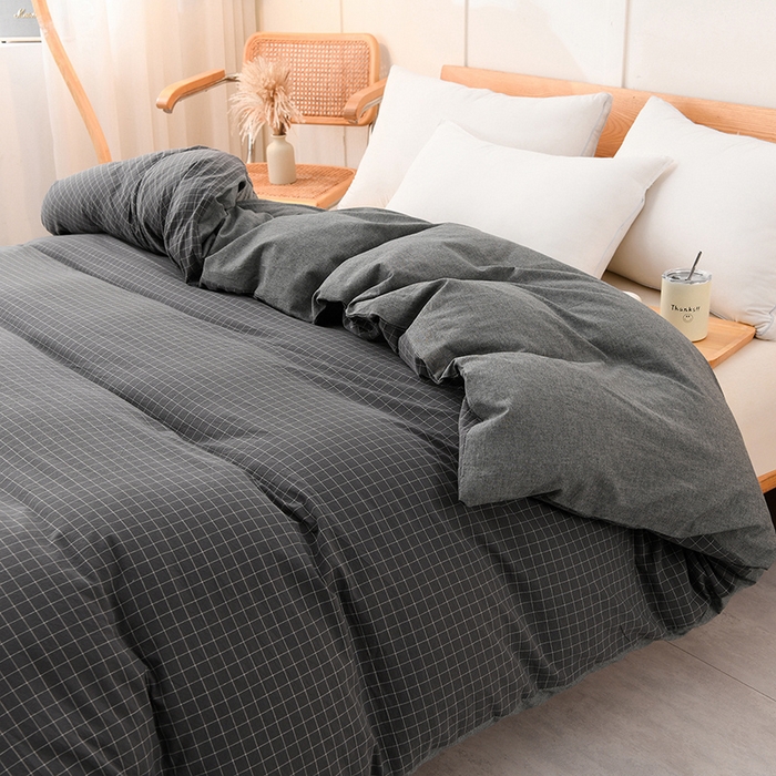 91家纺网 家纺一手货源 找家纺 悠米悠家 2025新款蓬松保暖可拆洗新疆棉花被子被芯 黑小格