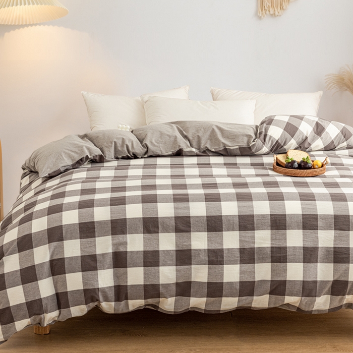 91家纺网 家纺一手货源 找家纺 悠米悠家 2025新款蓬松保暖可拆洗新疆棉花被子被芯 灰中格