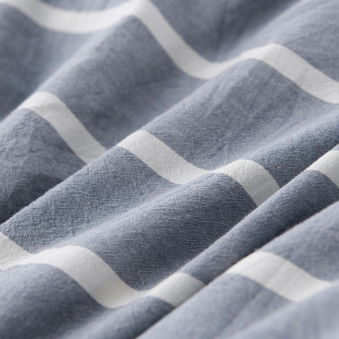 91家纺网 家纺一手货源 找家纺 悠米悠家 2025新款蓬松保暖可拆洗新疆棉花被子被芯 蓝白条