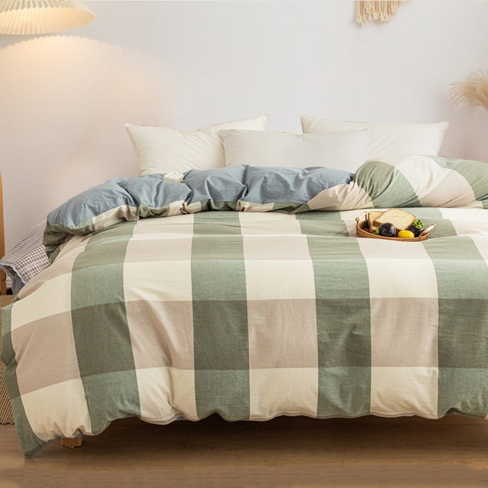 91家纺网 家纺一手货源 找家纺 悠米悠家 2025新款蓬松保暖可拆洗新疆棉花被子被芯 绿大格