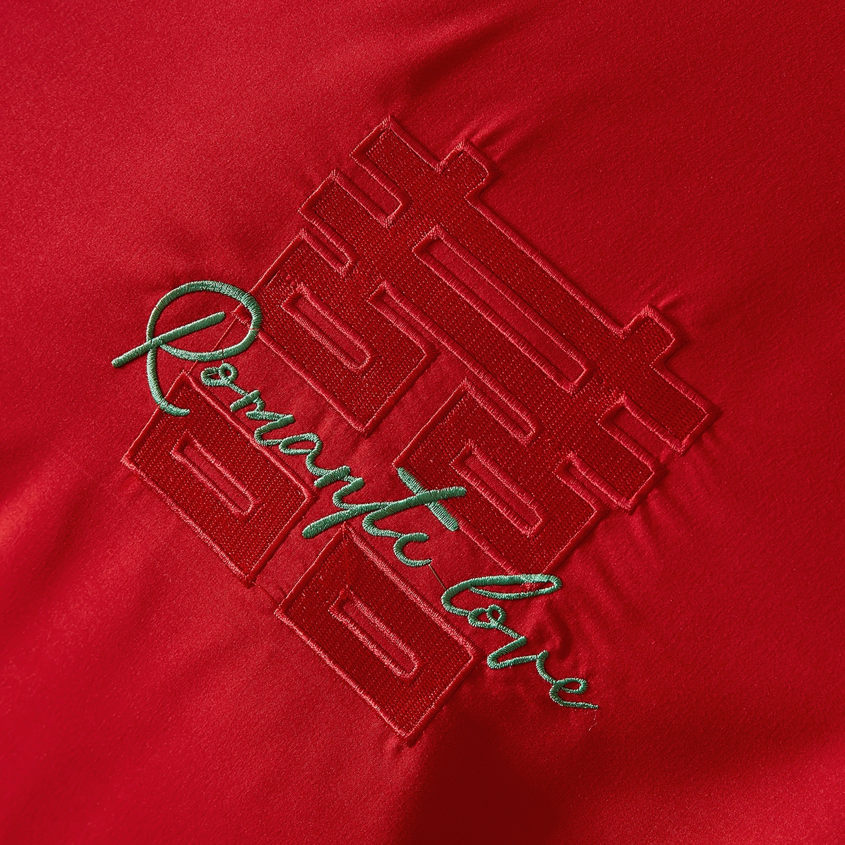 91家纺网 家纺一手货源 找家纺 丰淘家纺 2025新款新中式婚庆磨毛刺绣四件套 喜上眉梢