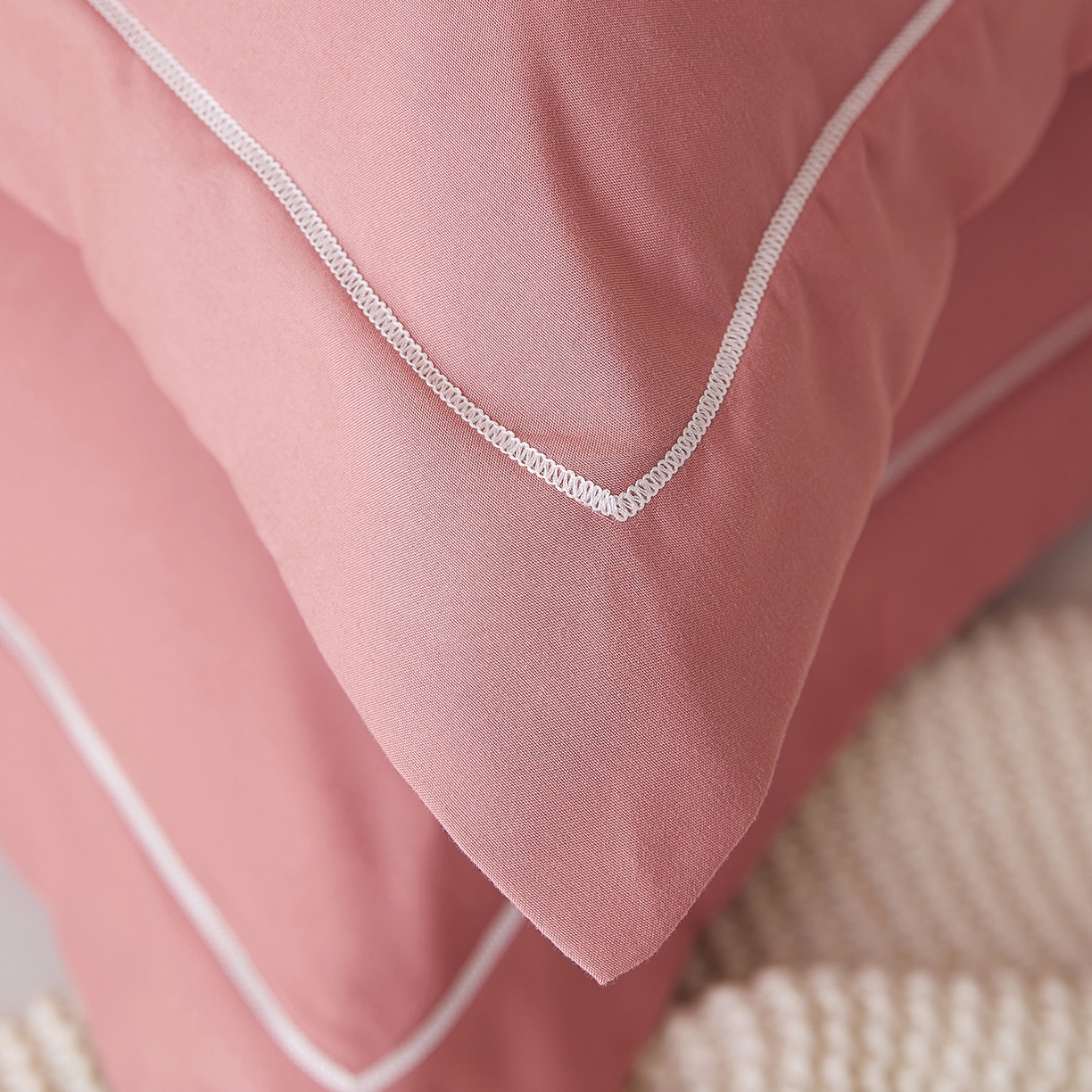 91家纺网 家纺一手货源 找家纺 丰淘家纺 2025新款60水洗棉精美刺绣枕套-牡丹花开 牡丹花开-豆沙