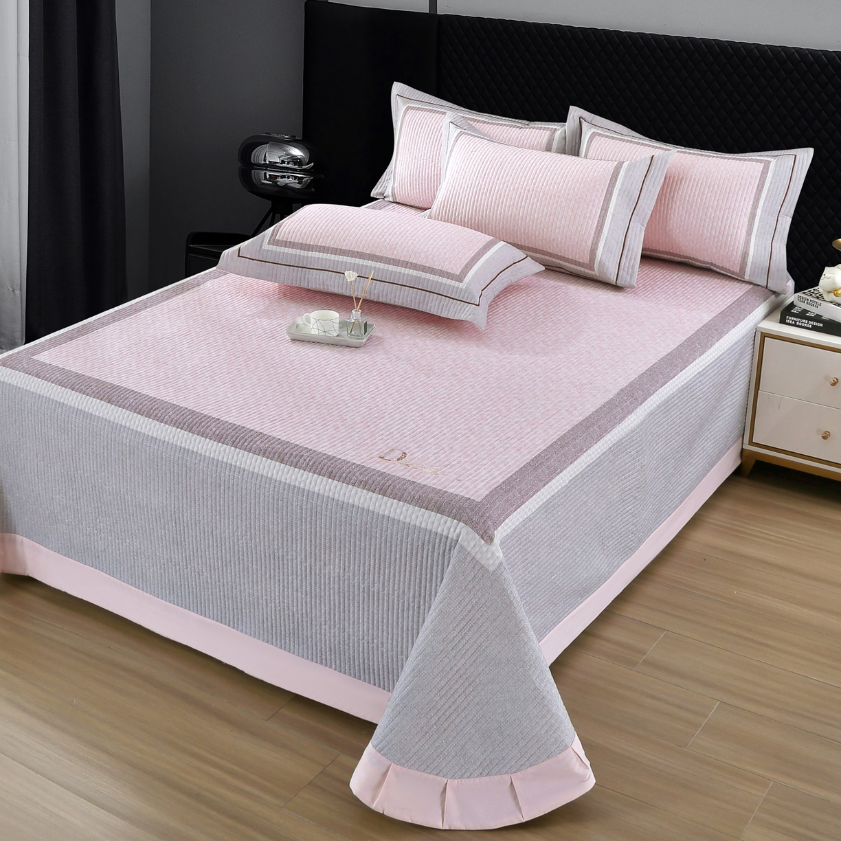 91家纺网 家纺一手货源 找家纺 （总）OL家纺 2025新款亲肤全棉磨毛单品系列四件套