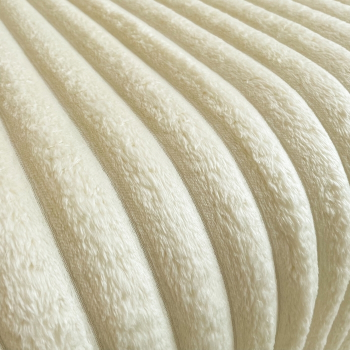 91家纺网 家纺一手货源 找家纺 （总）雅芝蓝 2025新款跨境外贸直播爆品兔毛绒高克重多功能抽条毛毯盖毯午睡毯