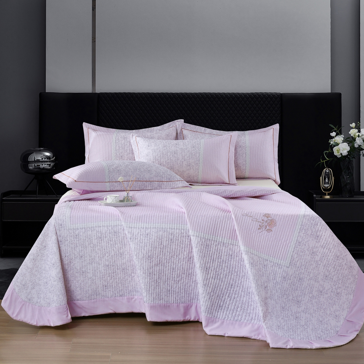 91家纺网 家纺一手货源 找家纺 （总）OL家纺 2025新款亲肤全棉磨毛单品系列四件套